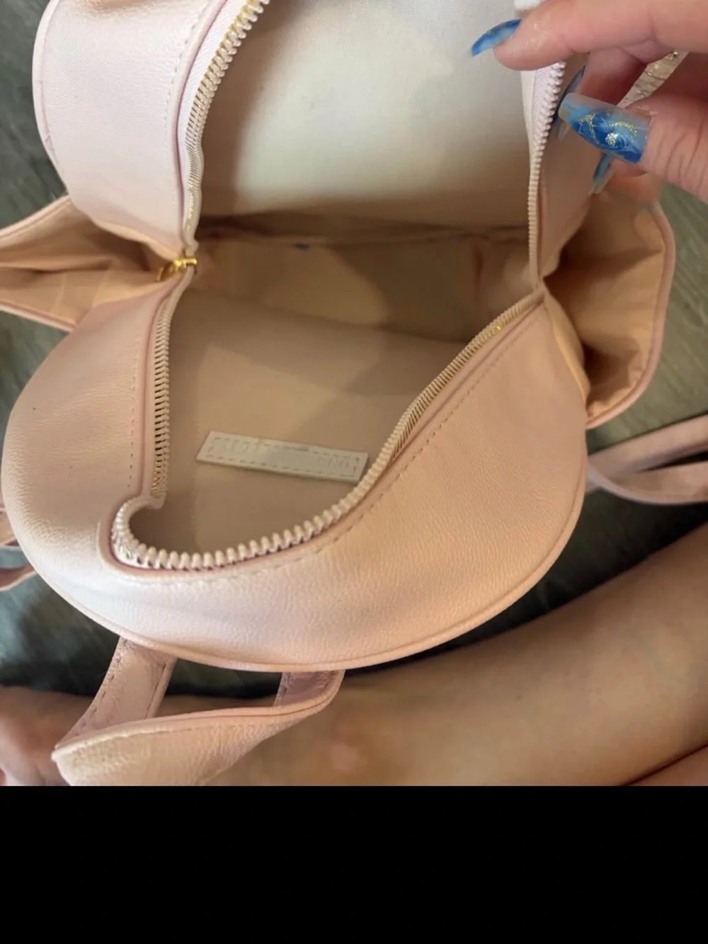 Women's Pink Bow Accent Crossbody Bag
